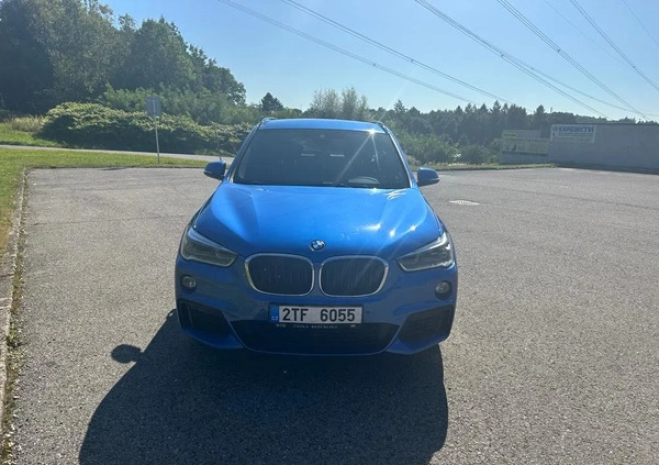 BMW X1 cena 79999 przebieg: 216000, rok produkcji 2018 z Bielawa małe 211